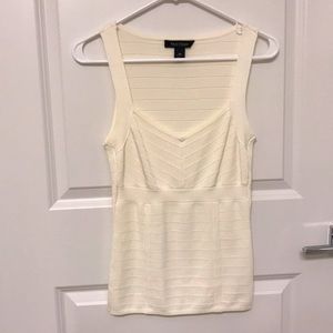 White House Black Market Bandage Tank Top
